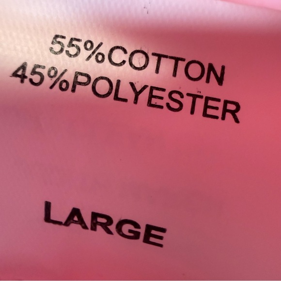 Judith March Beach Bum Oversized Baby Pink Sweatshirt With Beaded Lettering L - Picture 6 of 7